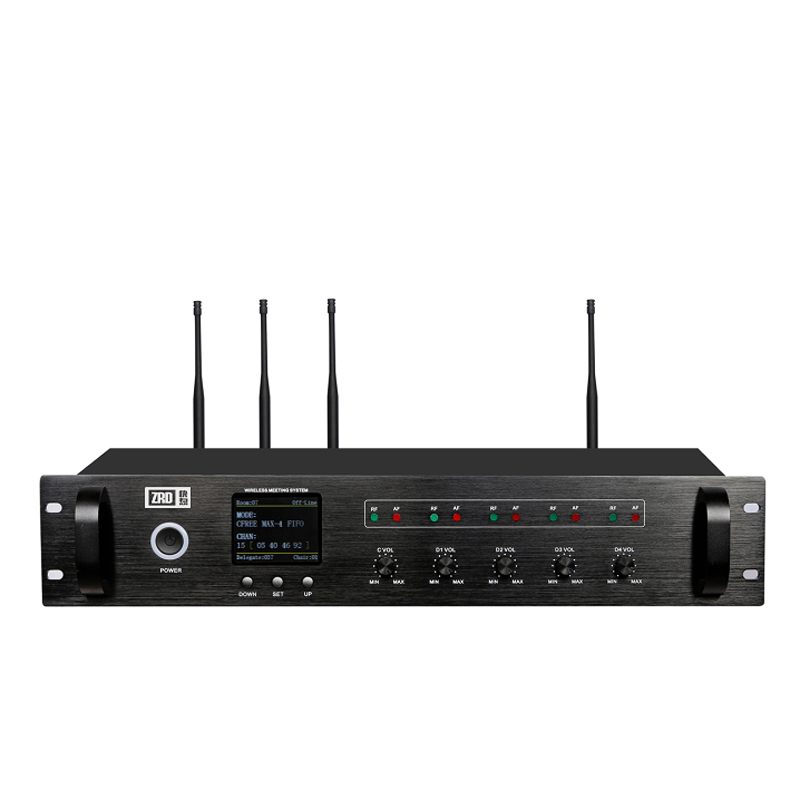 有线无线共用会议表决主控机 ZR-3399RVA